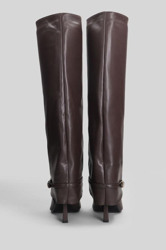 25FW 지젤 모아레 부츠 432492 SAMANTHA Brown - GISEL MOIRE