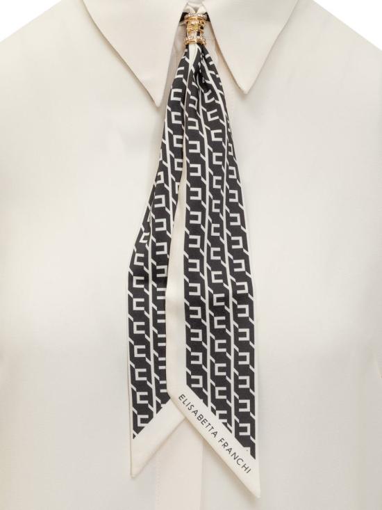 25FW 엘리자베타프랜치 셔츠 CA09356E2 DZ9 WHITE - ELISABETTA FRANCHI