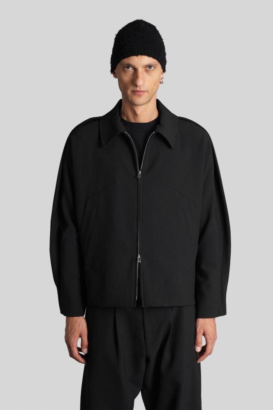 25FW 장 뤽 앰브리지 라벨 자켓 427196 JBMW0518FA388 Black