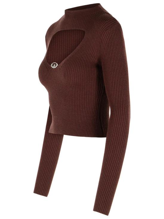 26SS 디젤 M-올리나 립드 울 점퍼 A18904 0PLBF61J Red - DIESEL