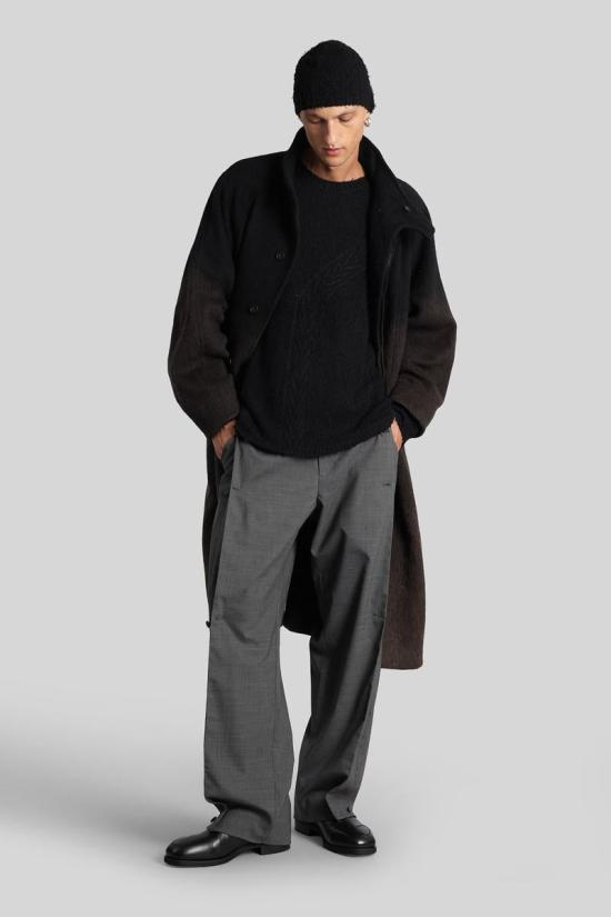 25FW 장 뤽 앰브리지 라벨 스웨터 426290 JBMW0559YA61 Black - J.L-A.L