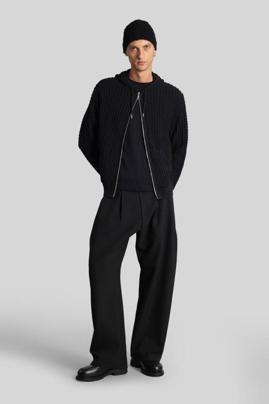 25FW 장 뤽 앰브리지 라벨 스웨터 426288 JBMW0558YA60 Black - J.L-A.L