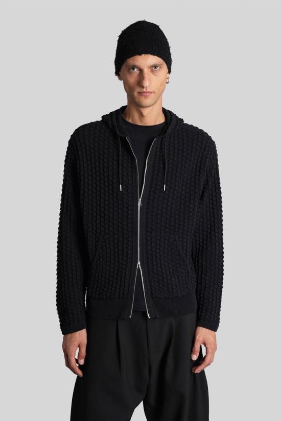 25FW 장 뤽 앰브리지 라벨 스웨터 426288 JBMW0558YA60 Black