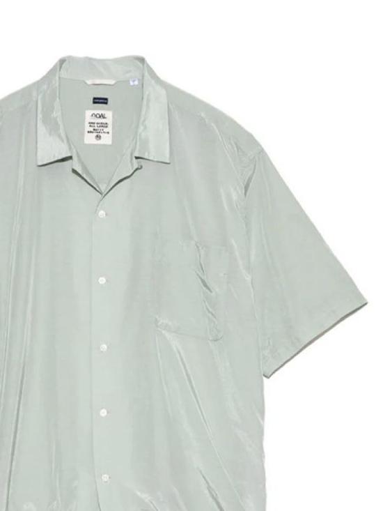 25SS 나나미카 반팔 셔츠 S25SG019ECG CORAL GREEN DOM - NANAMICA