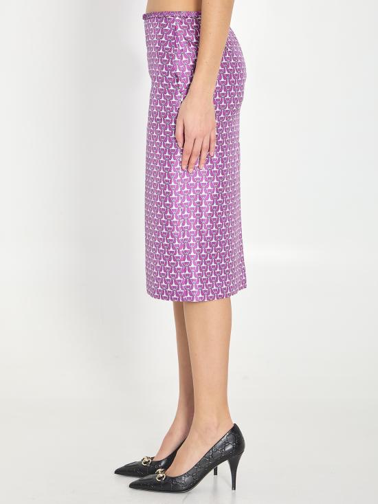 26SS 구찌 미디 스커트 853416 WHITE - GUCCI