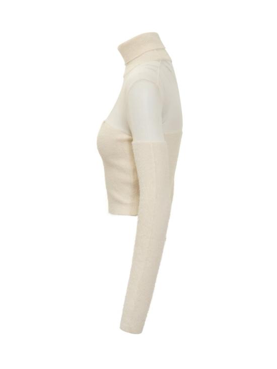 25FW 엘리자베타프랜치 스웨터 MK54T57E2 DZ9 WHITE - ELISABETTA FRANCHI