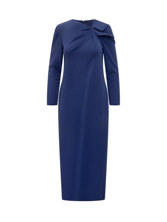 25FW 엠포리오 아르마니 롱 원피스 EW002783AF12303 UB105 BLUE