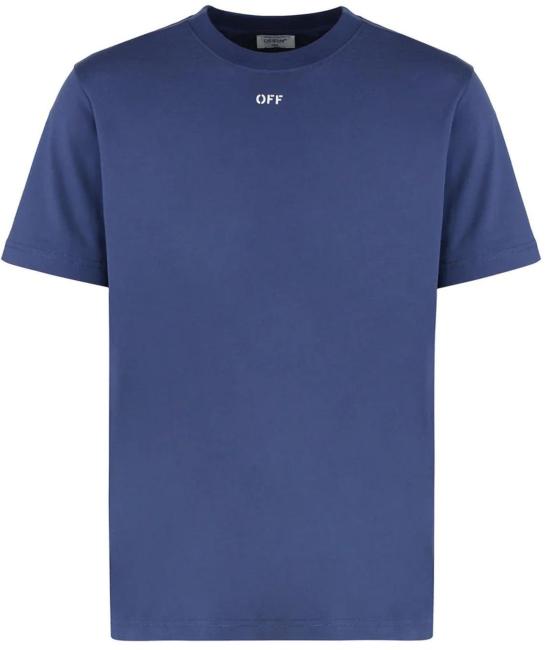  오프화이트 셔츠 44MAA027G5J00F4901 BLUE