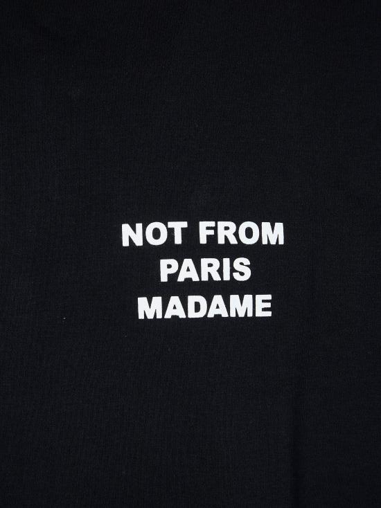 26FW 드롤드무슈 반팔 티셔츠 PERMTS203CO002 BL NERO - DROLE DE MONSIEUR