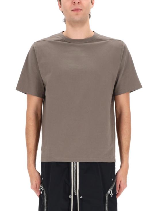 26SS 릭 오웬스 반팔 티셔츠 RU01F2232 JA34 GREY - RICK OWENS