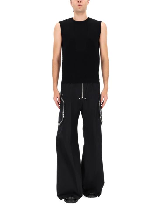 26SS 릭 오웬스 민소매 티셔츠 RU01F2617 KWVH09 BLACK - RICK OWENS