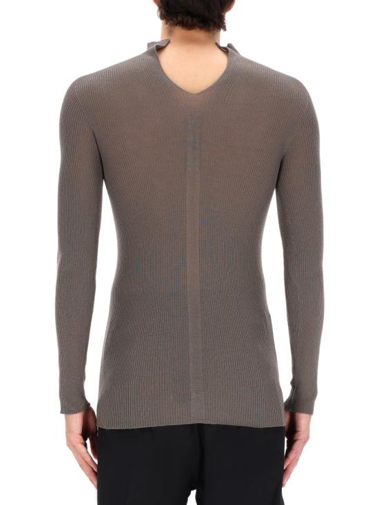 26SS 릭 오웬스 스웨터 RU01F2641 RIBM34 GREY - RICK OWENS