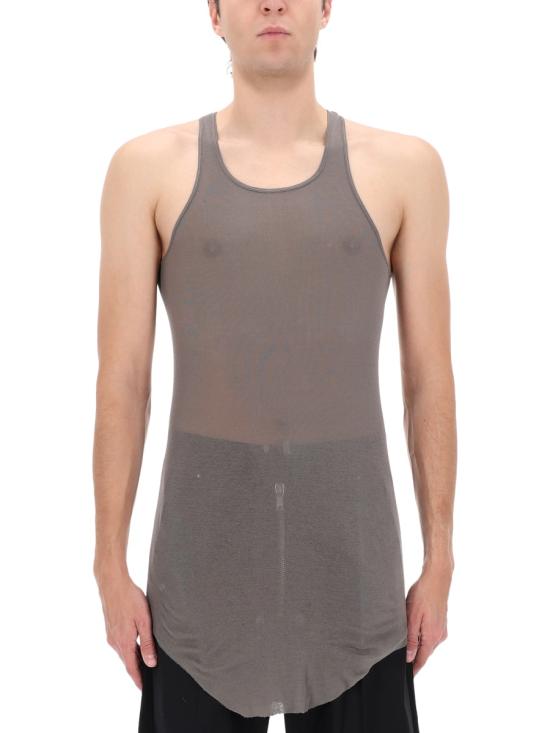 26SS 릭 오웬스 민소매 티셔츠 RU01F2150 MR34 GREY - RICK OWENS