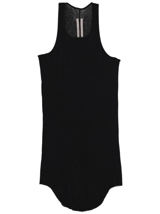 26SS 릭 오웬스 민소매 티셔츠 RU01F2150 MR09 BLACK - RICK OWENS