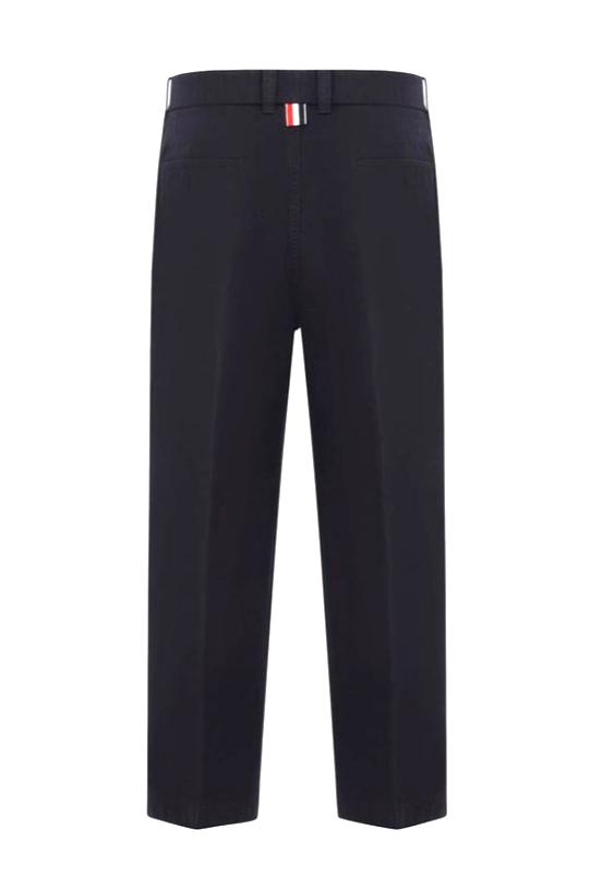 26SS 톰브라운 코튼 트윌 유틸리티 치노 팬츠 MTU335WF0576 415 NAVY - THOM BROWNE