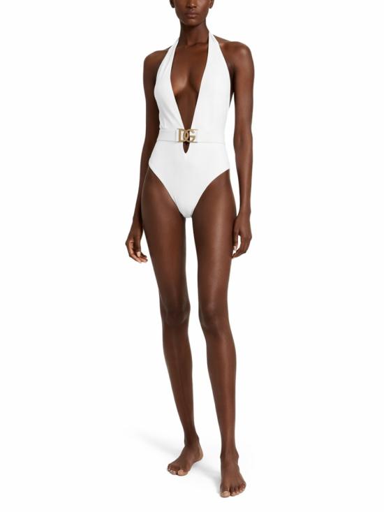 26SS 돌체앤가바나 원피스 수영복 O9B74J ONO12W0800 WHITE - DOLCE & GABBANA