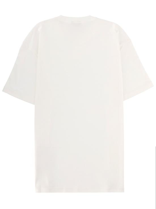 26SS 조르지오 아르마니 반팔 티셔츠 GM001085 TE10629U0002 WHITE - GIORGIO ARMANI