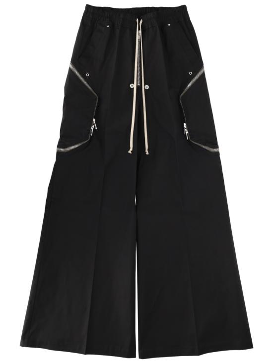 26SS 릭 오웬스 스트레이트 팬츠 RU01F2338 TE09 BLACK