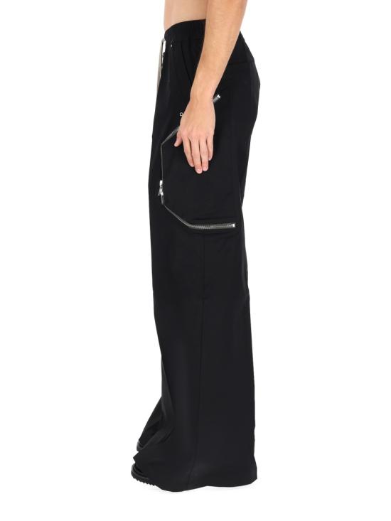 26SS 릭 오웬스 스트레이트 팬츠 RU01F2338 TE09 BLACK - RICK OWENS