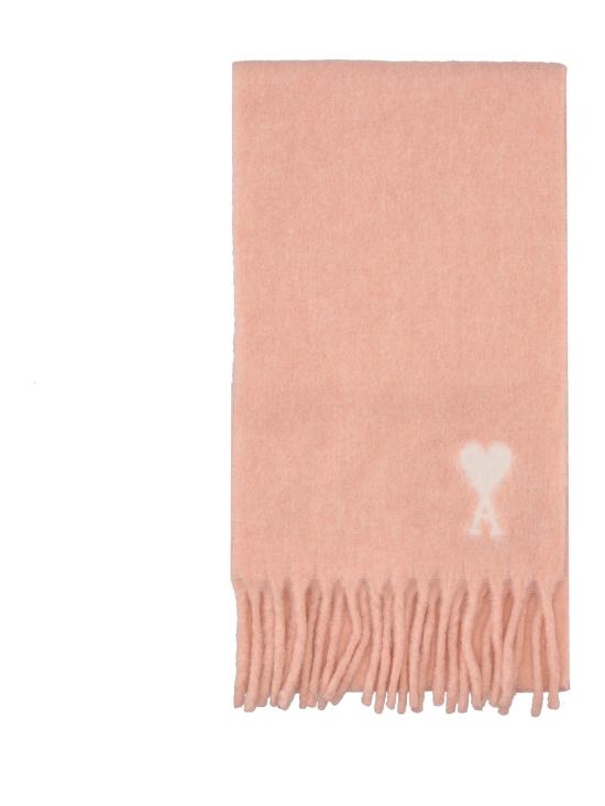 25FW 아미 알파카 아미 드 꾀흐 스카프 USF673AW0004 680 POUDRE