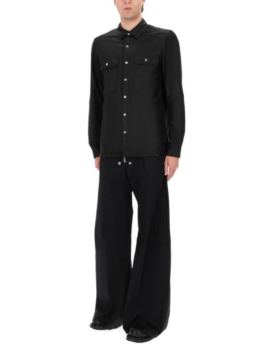 26SS 릭 오웬스 가죽 자켓 RU01F2729 LBF09 BLACK - RICK OWENS