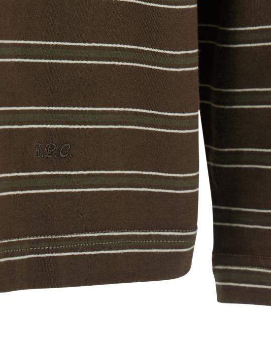 26SS 아페쎄 폴로 티셔츠 COHLVH26519CAA Brown - A.P.C.