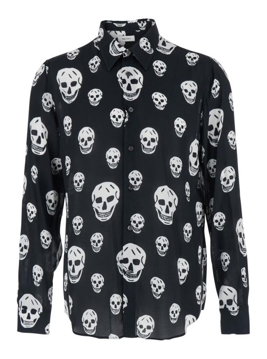 26SS 알렉산더 맥퀸 긴팔 셔츠 847303QRACU1058 Black