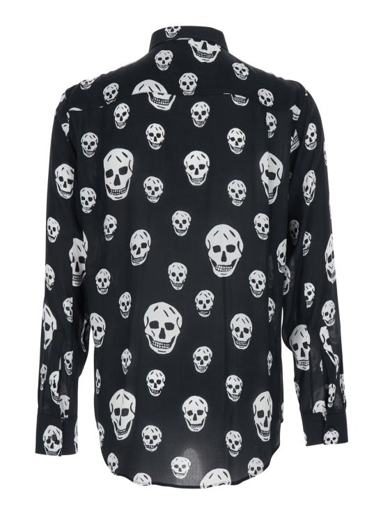 26SS 알렉산더 맥퀸 긴팔 셔츠 847303QRACU1058 Black - ALEXANDER MCQUEEN