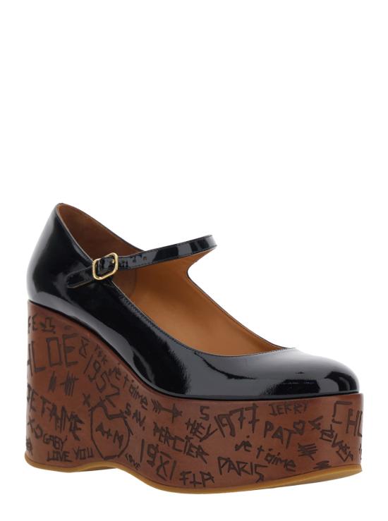 26SS 끌로에 힐/펌프스 CHC25A12KSG001 Black - CHLOE