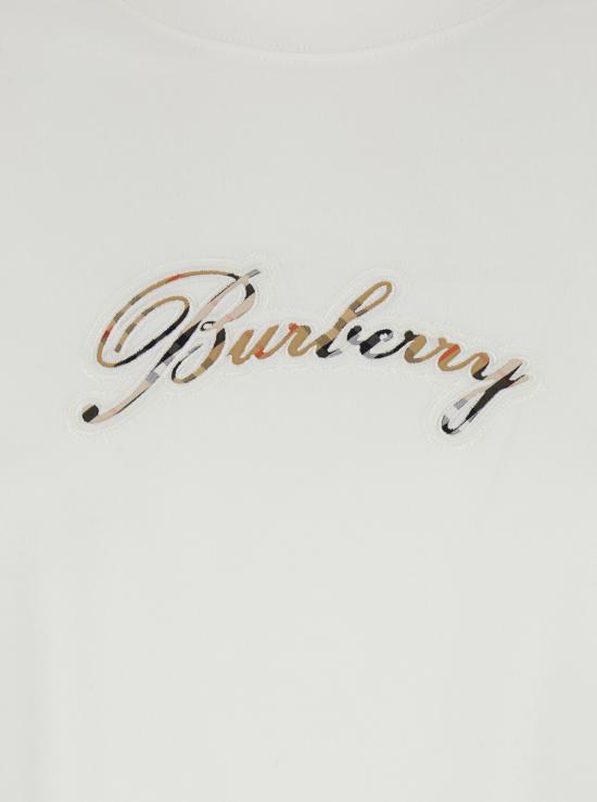 26SS 버버리 반팔 티셔츠 8118971B7078 White - BURBERRY