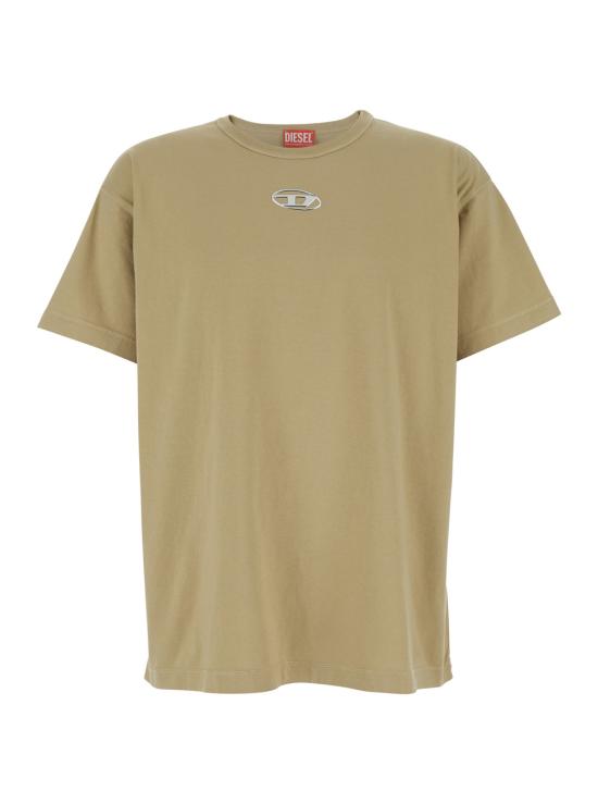 26SS 디젤 반팔 티셔츠 A202970JMBB7CS Beige