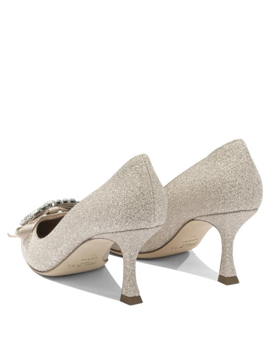 26SS 지미추 힐/펌프스 AURIA70HGQLIGHTSOFTGOLDCRYSTAL - JIMMY CHOO