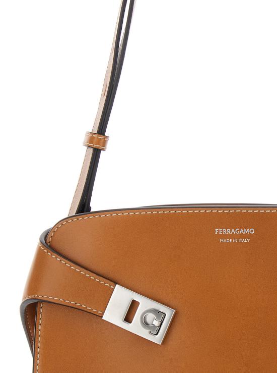 26SS 살바토레 페라가모 크로스백 2418810789780 Brown - SALVATORE FERRAGAMO