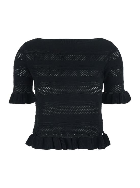 26SS 트윈셋 긴팔 티셔츠 261TP308200006 Black