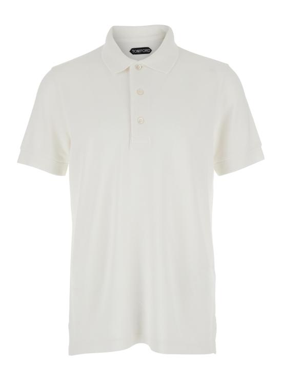 26SS 톰포드 폴로 티셔츠 JPS011JMT013WAD White