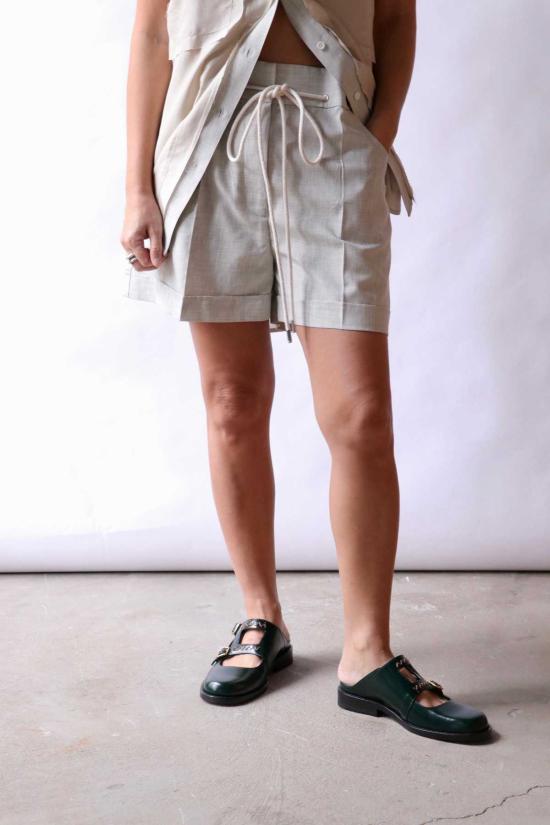  Lee Mathews 숏팬츠 리 매튜스 마리나  오이스터 그레이