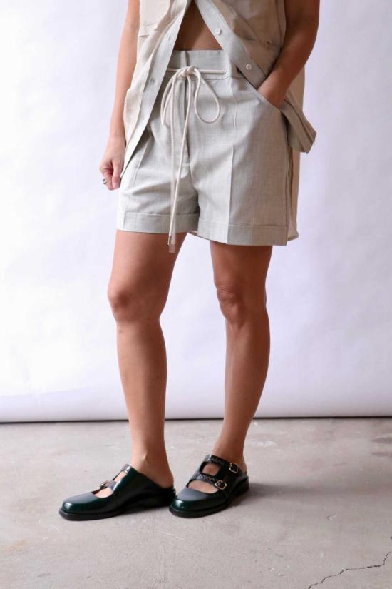  Lee Mathews 숏팬츠 리 매튜스 마리나  오이스터 그레이 - OTHER BRANDS