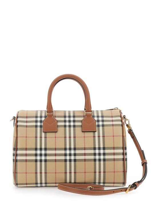 26SS 버버리 미디엄 체크 볼링 백 8119049A9534 Beige - BURBERRY