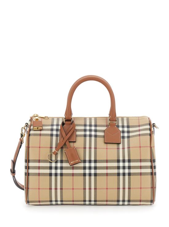 26SS 버버리 미디엄 체크 볼링 백 8119049A9534 Beige