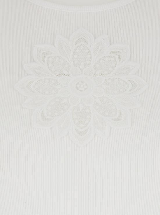 26SS 트윈셋 민소매 티셔츠 261TP209000001 White - TWINSET