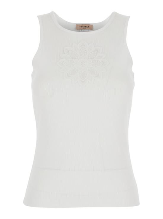 26SS 트윈셋 민소매 티셔츠 261TP209000001 White