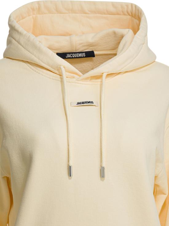 26SS 자크뮈스 르 그로그랭 후드 티셔츠 HOW00247AJ00109LIGHT BEIGE Beige - JACQUEMUS