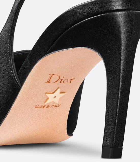 25FW 디올 힐/펌프스 KCV385VSO900 BLACK DOM - DIOR