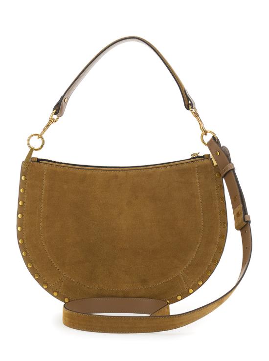 26SS 이자벨마랑 오스칸 소프트 집 백 BF0066FAB2C03M50TA Brown - ISABEL MARANT