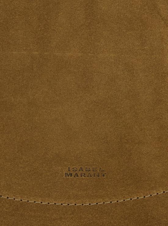 26SS 이자벨마랑 오스칸 소프트 집 백 BF0066FAB2C03M50TA Brown - ISABEL MARANT
