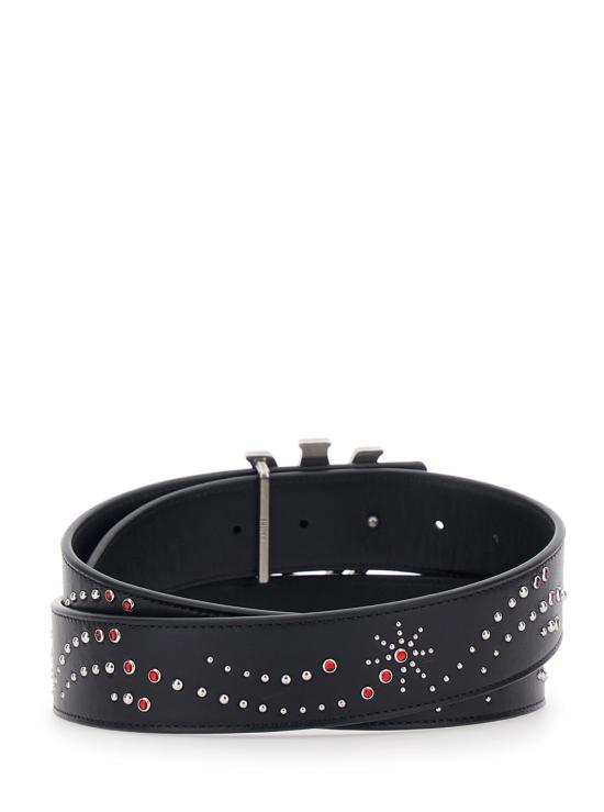 26SS 아미리 가죽 벨트 AMHABE1002001 Black - AMIRI