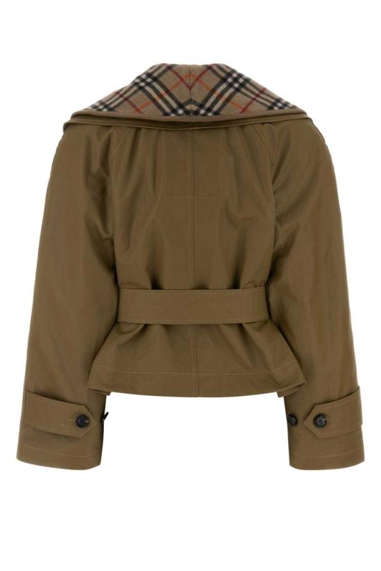 26SS 버버리 트렌치 코트 8119106 C1311 GREEN - BURBERRY