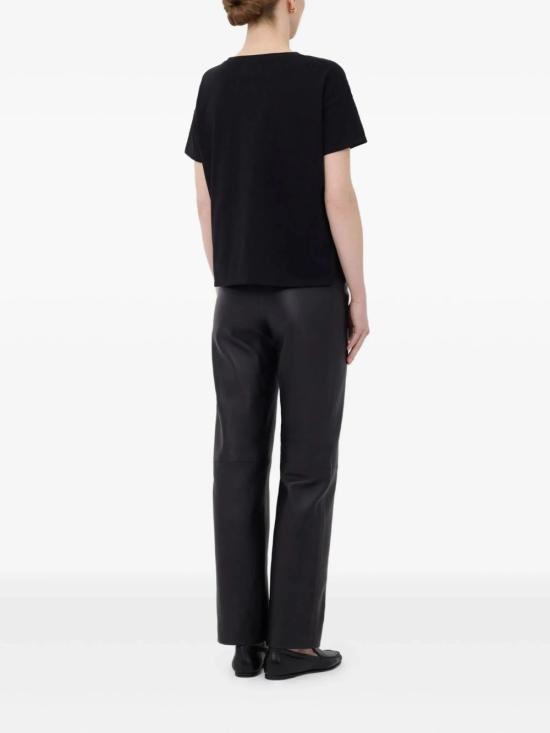 26SS 루루 드 세종 반팔 티셔츠 BASILUZZOBLACK Black - LOULOU DE SAISON