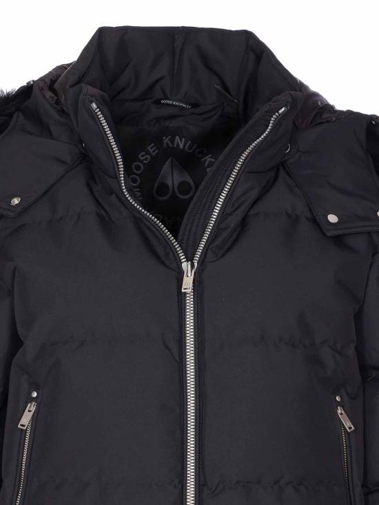  무스너클 봄버 자켓 M35LB017S305 Black - MOOSE KNUCKLES