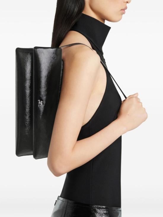 25FW 쿠레쥬 숄더백 425GSA202CR0043 9999 Black - COURREGES
